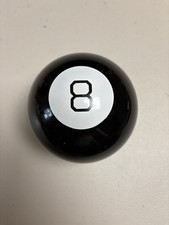 VINTAGE MATTEL MAGIC FORTUNE TELLER 8 BALL TOY - 30188