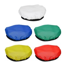 5pc 7" 18cm Soft Diffuser Lamp Cover Light Strobe Reflector Lamp Sock Multicolor