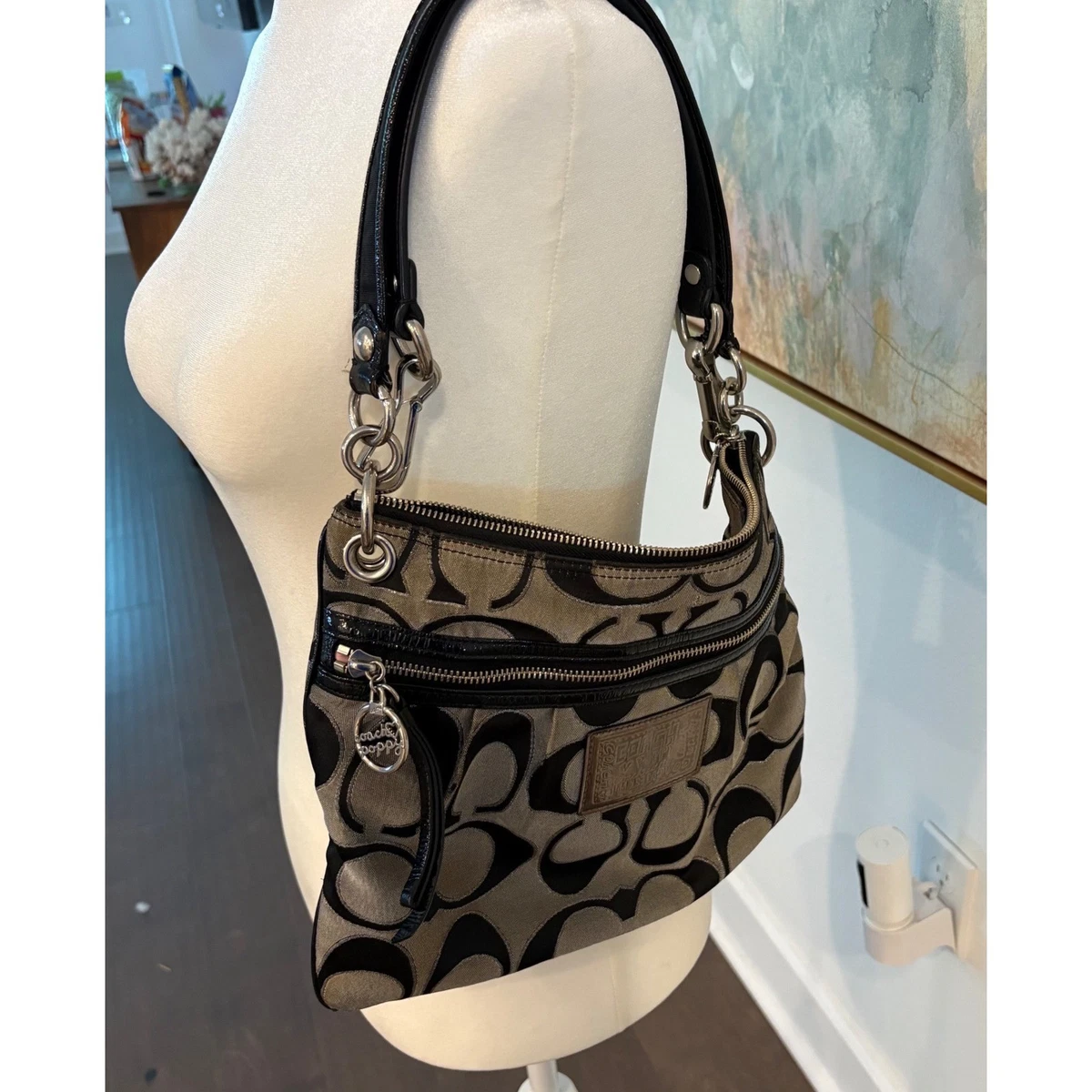 Coach Poppy Hobo Bags Patent Bags & Handbags for Women for sale | eBay