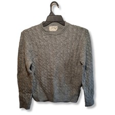 Lord Jeff Cable Knit Sweater  Vintage 60s-72  Dupont Orlon Acrylic  Medium