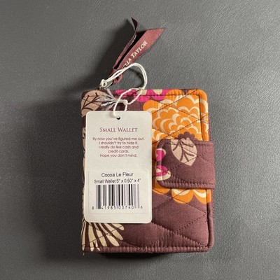Bella Taylor - Small Wallet - Cocoa Le Fluer Pattern