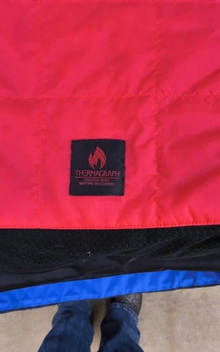686 GLCR Hydra Thermagraph Jacket Men's M Blue/Navy Missing Snow Skirt #W5864 image 11