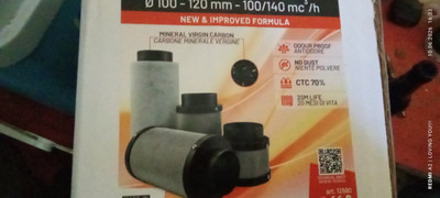 Prima Klima Aktivkohlefilter K2600 Ø 250 mm 20 Monate für Abluftventilator