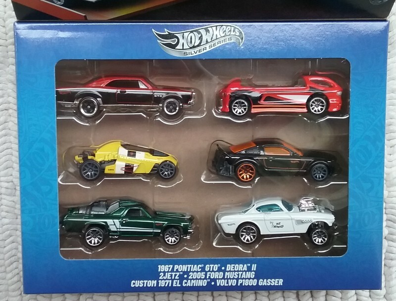 Hot Wheels Silver Series Legends Tour 2025 - Lot De 6 Voitures Collectors (GTO, Mustang...) - Boîte Neuve