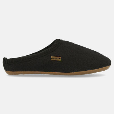 HAFLINGER Everest Classic Pantoffel aus reiner Schurwolle mit Gummisohle Unisex