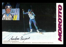 Andreas Zingerle Autogrammkarte Original Signiert Biathlon + G 18948