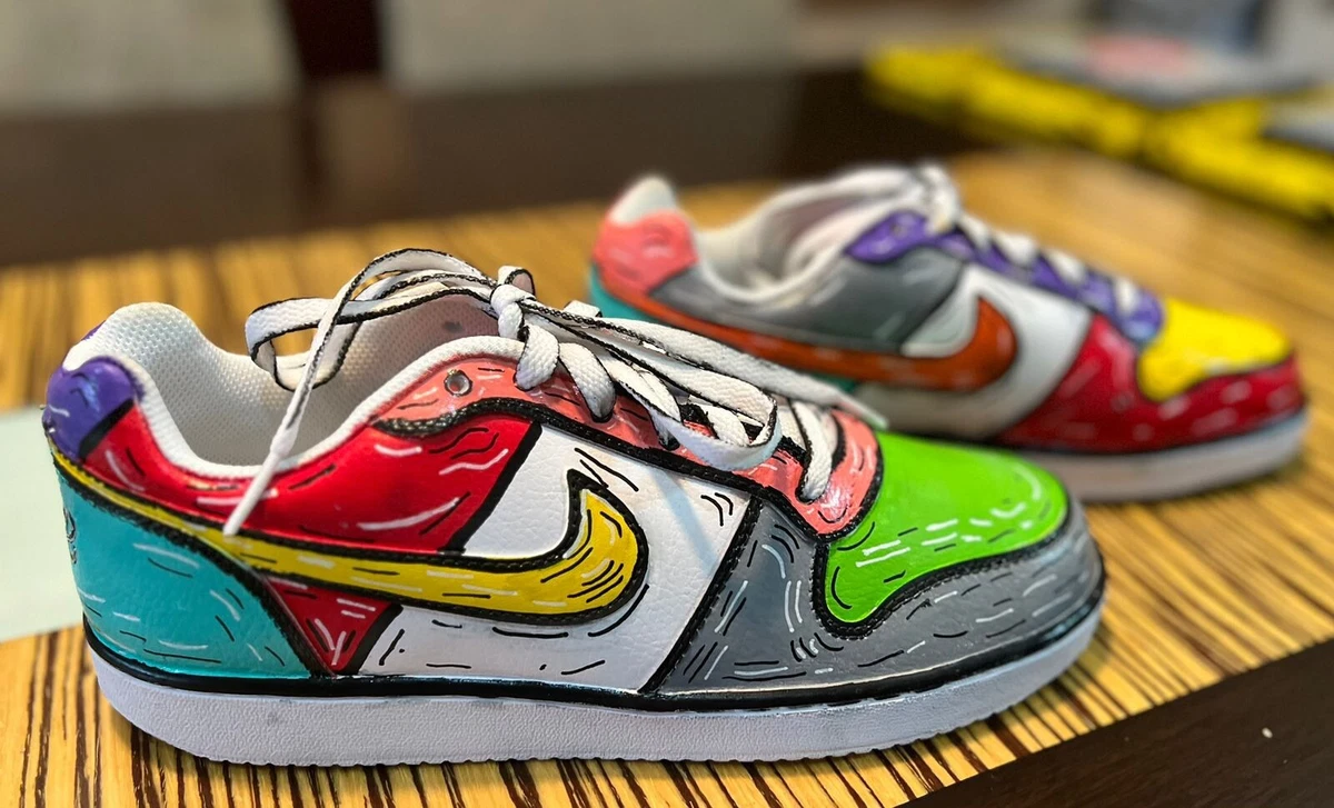 Nike Air Force 1 Custom Sneaker Art