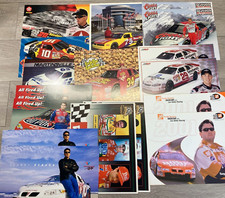 NASCAR PROMO LOT JEFF GORDON #24 AUTOGRAPHED REPRINT PHOTOS RUDD, STEWART ETC