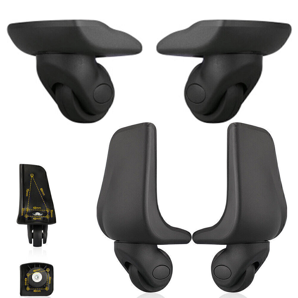 360 Spinner Luggage Wheel Replacement Suitcase Mute Swivel Casters 21 Size W001