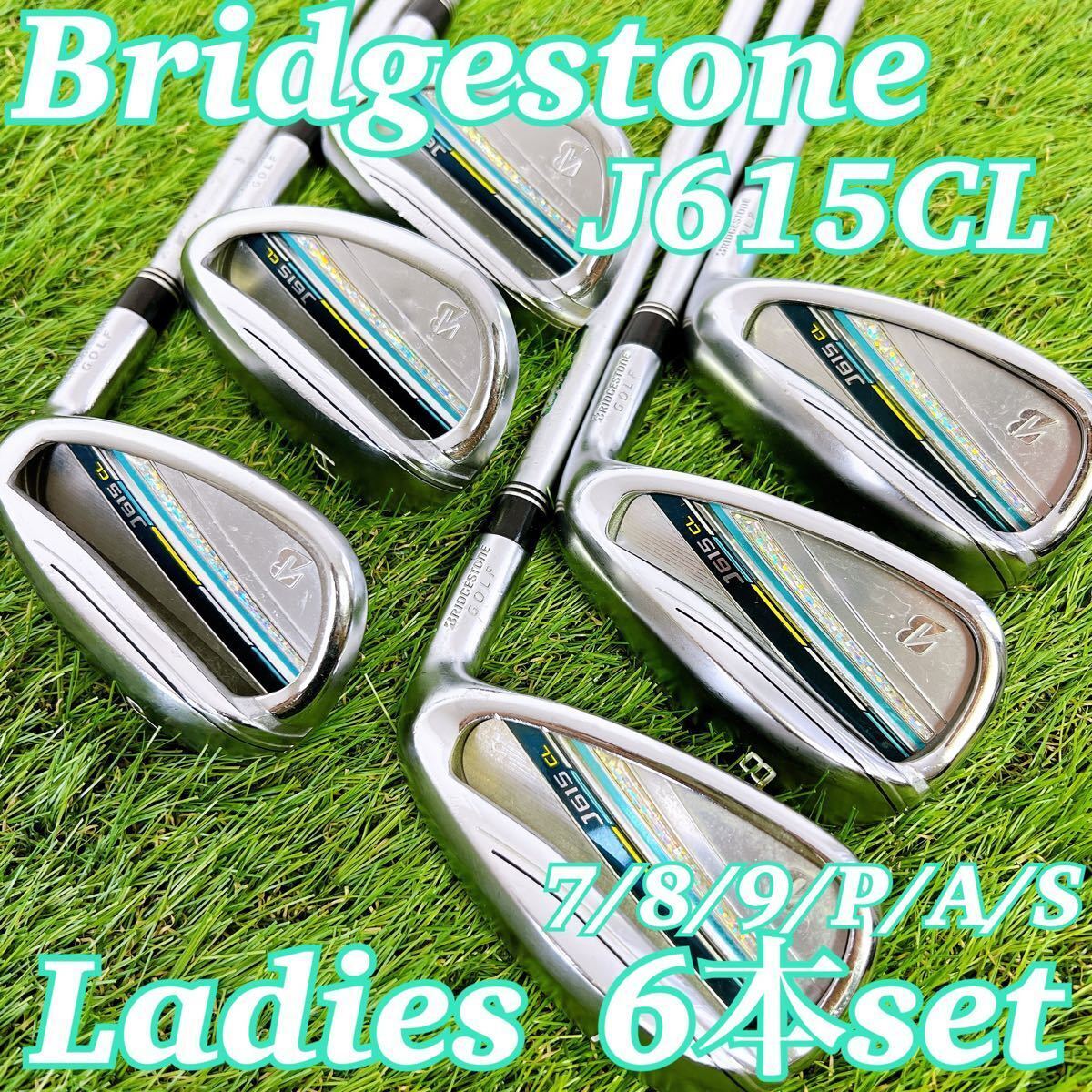 Golf Iron Set Women Bridgestone J615CL J15-31i (L) 6pcs 7-S Golf Iron Set Women Bridgestone J615CL J15-31i (L) 6pcs 7-S
