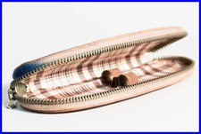 Honey Brown Leather Case for 2 Large Fountain Pens or Pens from the 40s