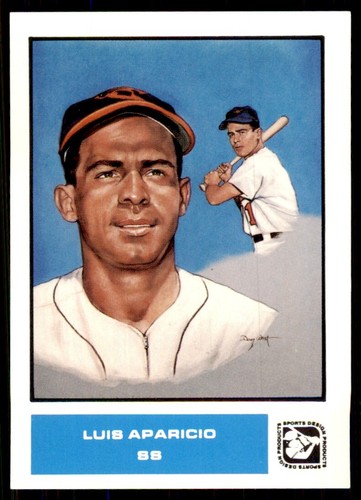 Sold at Auction: 1956 LUIS APARICIO #292 TOPPS ROOKIE BASEBALL CARD
