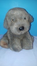 Vintage 1986 Dakin Misty Puppy Dog Plush Soft Toy Brown 9" Stuffed Animal