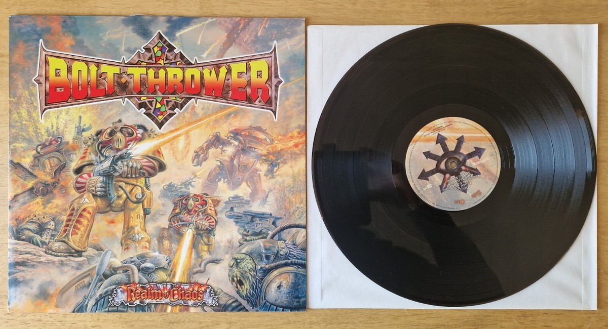 bolt thrower LP レア Bolt Thrower, Realm of chaos. Vinyl LP. 2012 Earache Records. | eBay