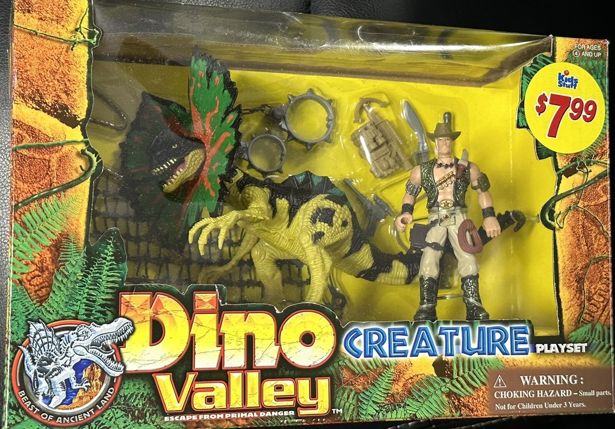 Vintage, Dino Valley Escape From Primal Danger Creature Dinosaur