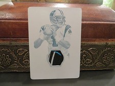 National Treasures Printing Plate Jersey Panthers Cam Newton 1/1  2013