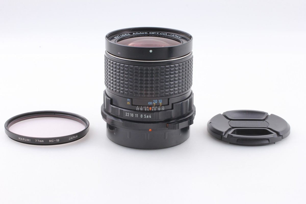 ❁美品❁ペンタックス SMC Pentax 6x7 55mm F4 NEAR MINT] SMC PENTAX 6x7 55mm F4 Wide Angle Lens For 67