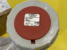 NEW HUBBELL C430C7W (BRYANT BRY430C7W) 480VAC 30A Pin & Sleeve 3ph, 3 pole