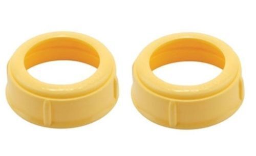 MEDELA WIDE BASE NIPPLE COLLAR COLLARS RING BOTTLE PART x1 o