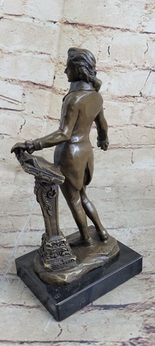 Thomas Jefferson Library Style Art Bust Statue Sculpture by Milo 8.5" Tall Deal - Picture 3 of 10