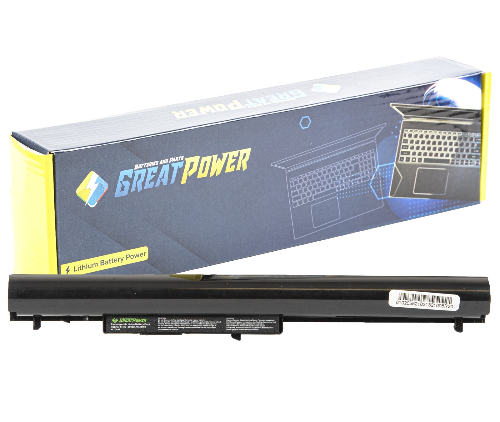 Batteria 2600 mAh compatibile con HP 746641-001