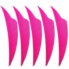 50X Pfeilfedern Naturfeder 4 Zoll Befiederung Bogenschießen Pfeil DIY Rechts