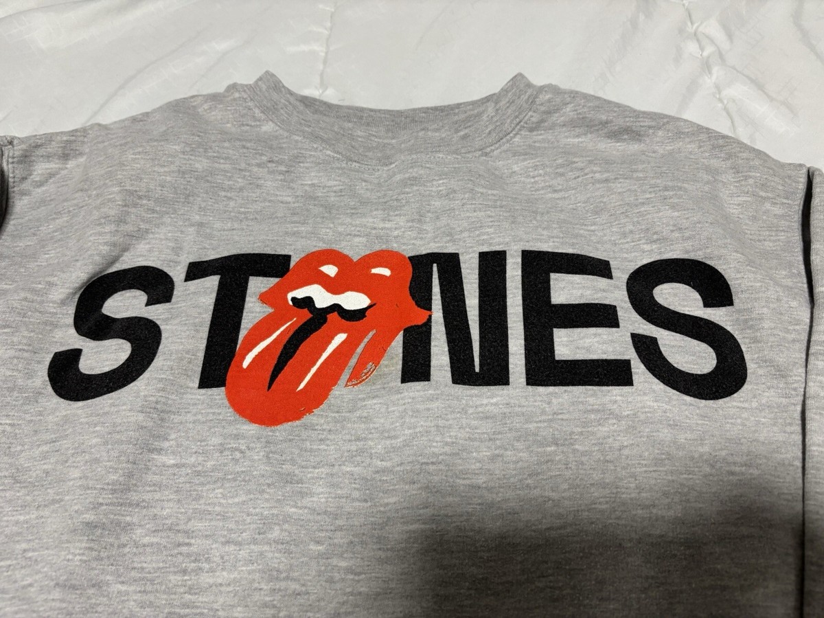 2021 The Rolling Stones Band Tour Promo Crewneck Sweatshirt Size L
