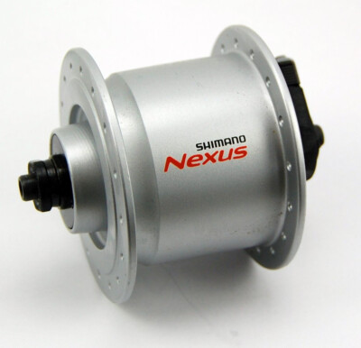 Nabendynamo Shimano Nexus DH-C3000-3N-QR SILBER / Schnellsp. 6V 3W * NEU 32 Loch