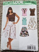New Look Pattern 6813 Dress & Top size A (European32-42) (US 6-16)