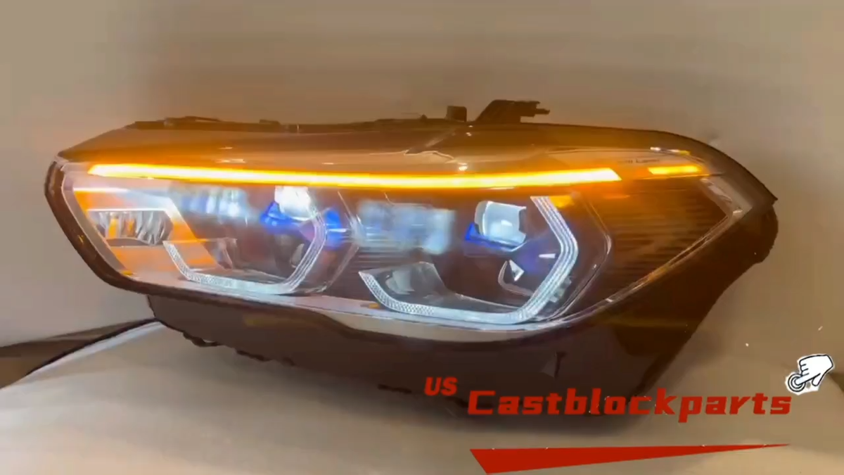 19 20 21 22 BMW X5 G05 X6 G06 LED Upgrade to Laser Headlight