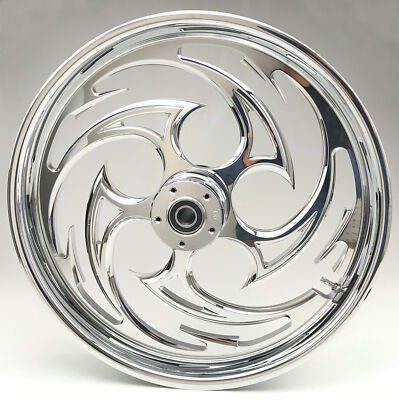 RC Components Savage Chrome Front Wheel 21x3.5 w/out ABS (21350-9031-85C)