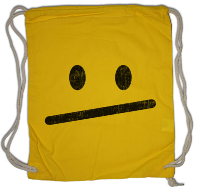 Smile Meh Turnbeutel Smile Fun Geek Nerd Meh Smile Gamer Gaming PC Computer