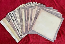 Karen Foster Design Heirloom Collection Scrapbooking Paper & Stickers;  New