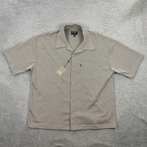 Vintage BC Ethic Shirt Mens Large Loop Collar Bowling Party Rockabilly Club NEW