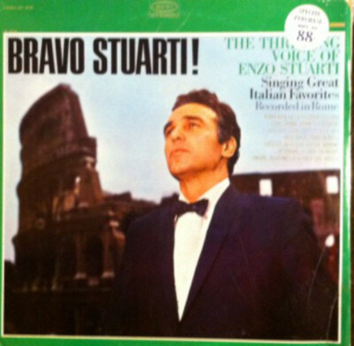 Enzo Stuarti Bravo Stuarti! NEAR MINT Epic Vinyl LP