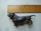 New ListingDachshund Vtg, Fine Quality Painted Cast Iron Wiener Dog Reduced