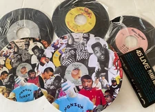 PEANUT BUTTER WOLF 45 Live 7" VINYL Box T La Rock Fearless Four BIZ MARKIE BDP