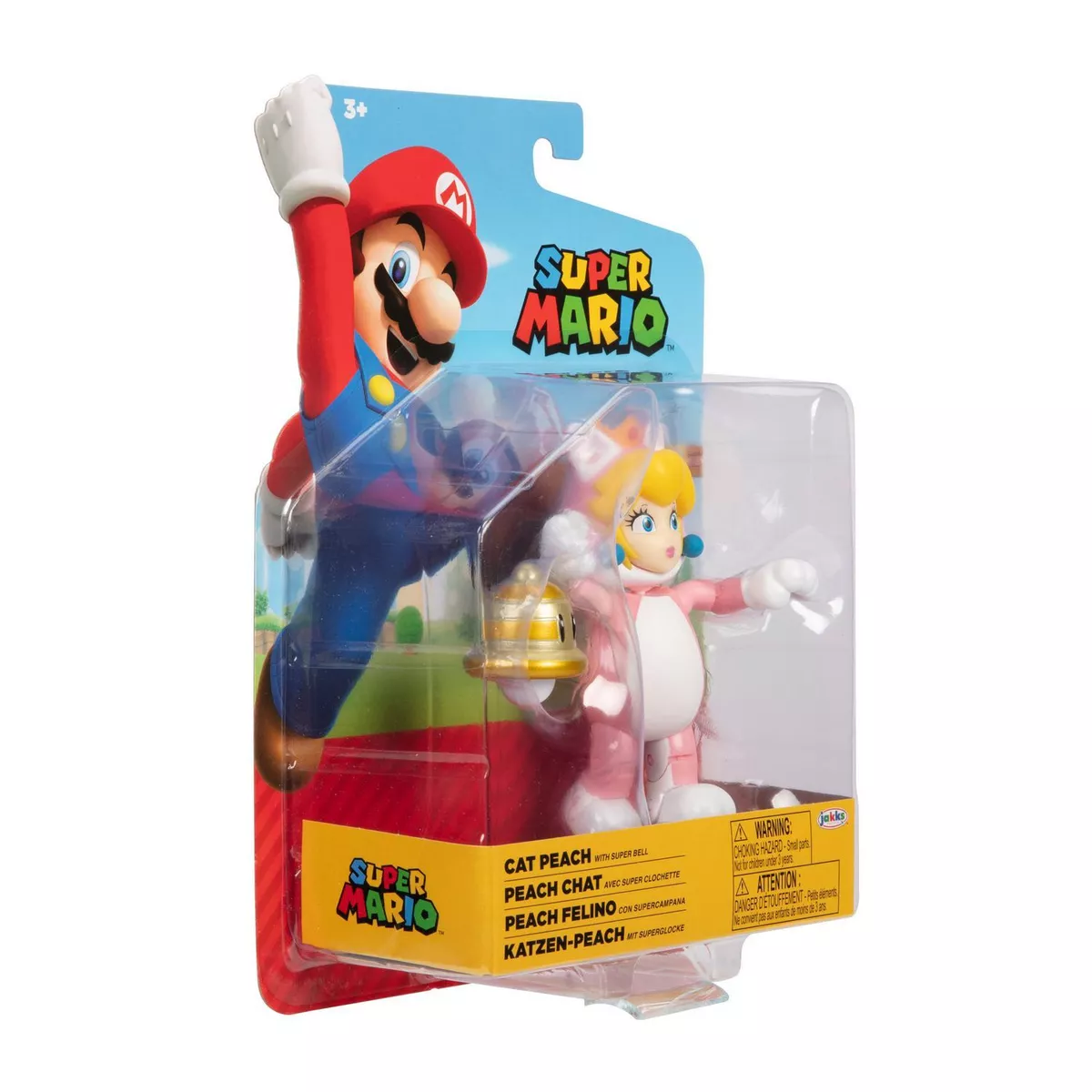 Jakks Pacific World of Nintendo Super Mario Cat Peach With Super