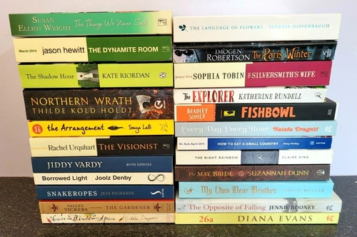 23 x Uncorrected Proof Fiction Books - All Listed     B2