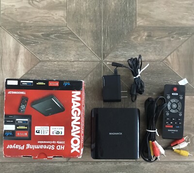 Magnavox HD Streaming Player 1080p Wi-Fi NETFLIX, PANDORA & MoreUp-Coversion -23