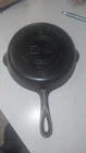 Vintage GRISWOLD Cast Iron SKILLET Frying Pan # 5 LARGE BLOCK LOGO  NO WOBBLE