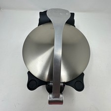 Prensa antiadherente de acero inoxidable CucinaPro 1443 para hacer pan plano para tortillas 1000 W