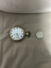 E. Howard Watch Co.  17jewels Gold Plated POCKET WATCH WORKING