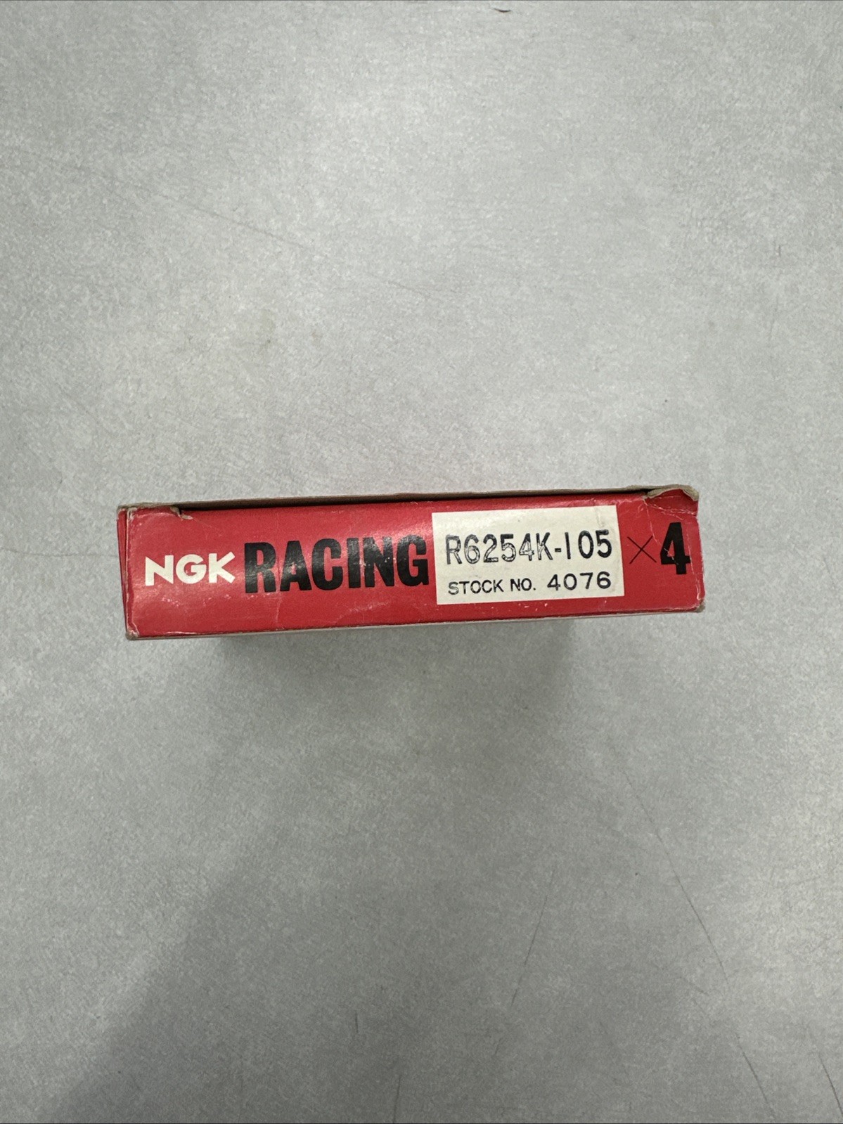 NOS NGK RACING SPARK PLUGS R6254K-105 4 PACK KAWASAKI KX80, 85, 100, 125