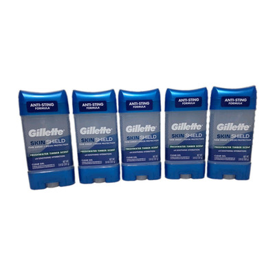 Gillette Antiperspirant Deodorant for Men, SkinShield 5-Pack