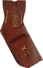 Neet T-2595 Field Quiver Burgundy Leather
