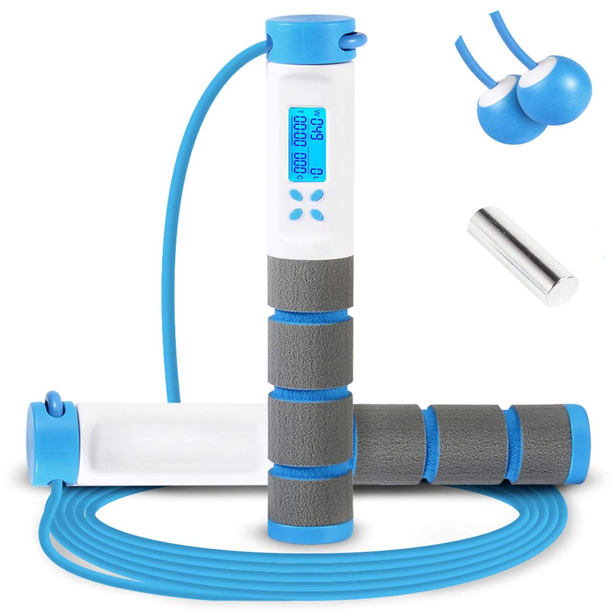 Corde à sauter numérique avec compteur de calories précis pour fitness