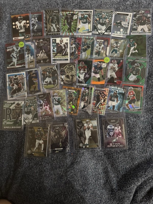 200+  of Football, Basketball and Baseball Cards