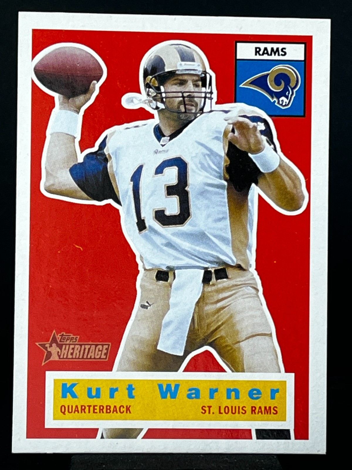 2001 Topps Heritage - Kurt Warner #43