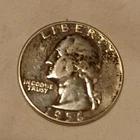 1956 Washington Silver Quarter Dollar Coin
